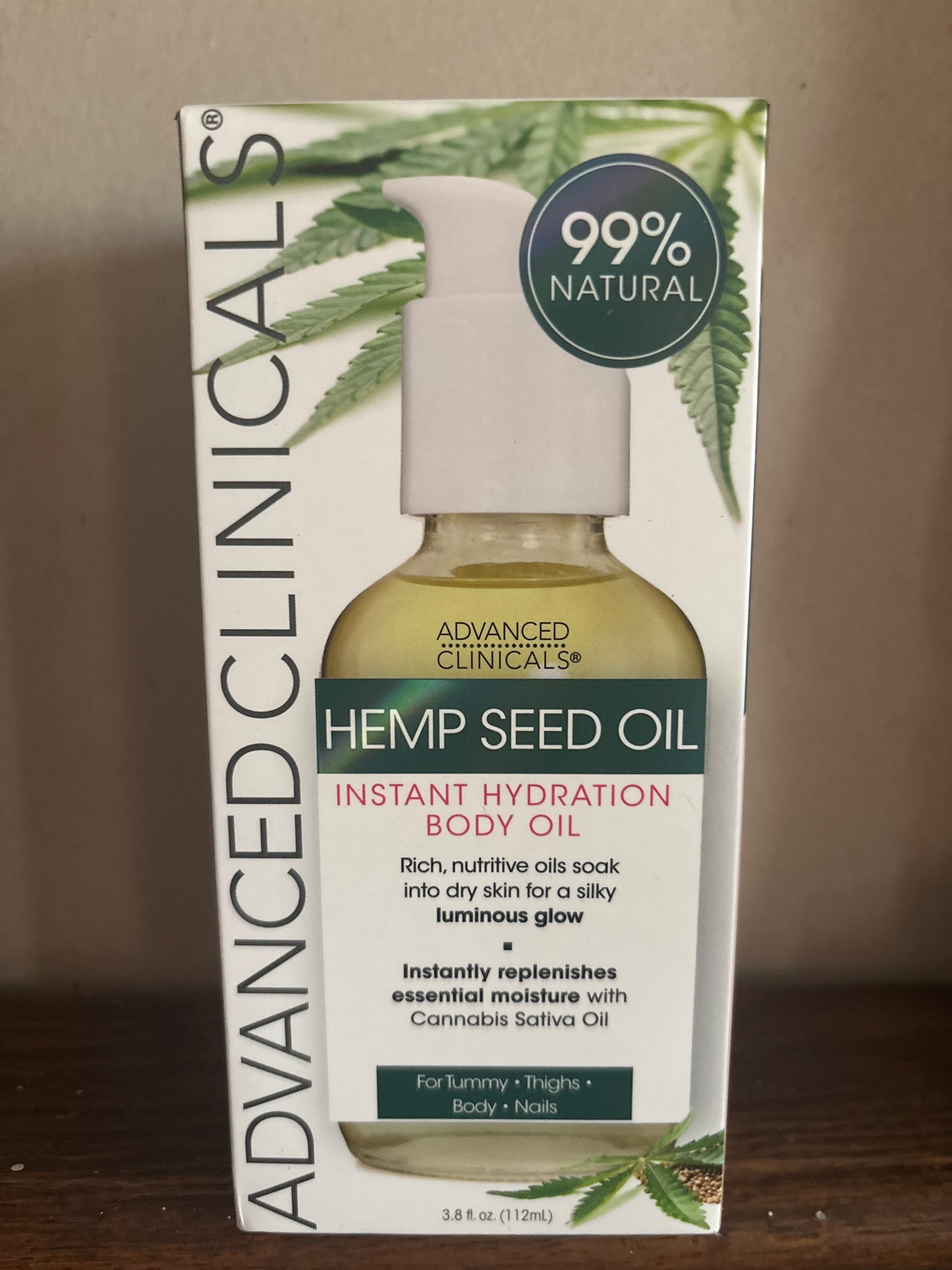 ADVANCED CLINICALS HEMP SEED OIL