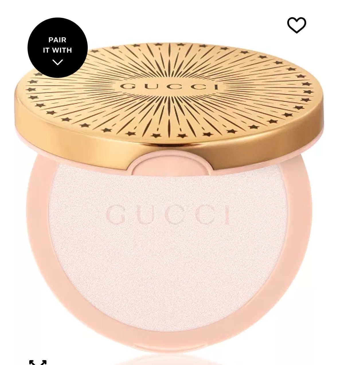 Gucci Glow Multi-Use Illuminating Gel-Powder Highlighter Opal Pink