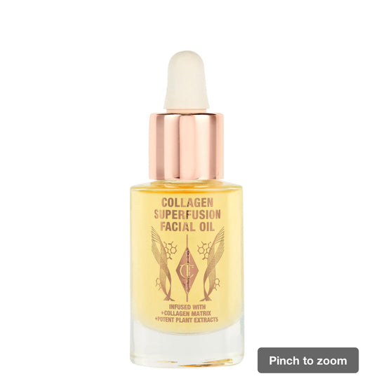 Charlotte Tilbury Collagen Super fusion Firming & Plumping Facial Oil  .27oz NIB