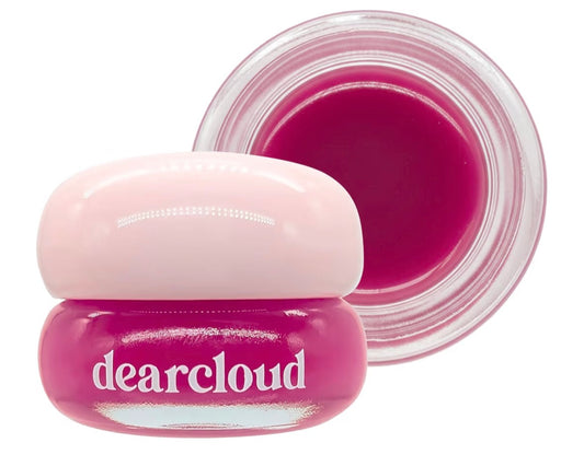 dearcloud Dewy Lip Jam – Hydrating Lip Balm & Gloss with Vitamin E, Korean Skincare (Passion Fruit)