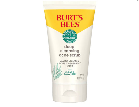 Burt’s Bees Deep Cleansing Acne Scrub