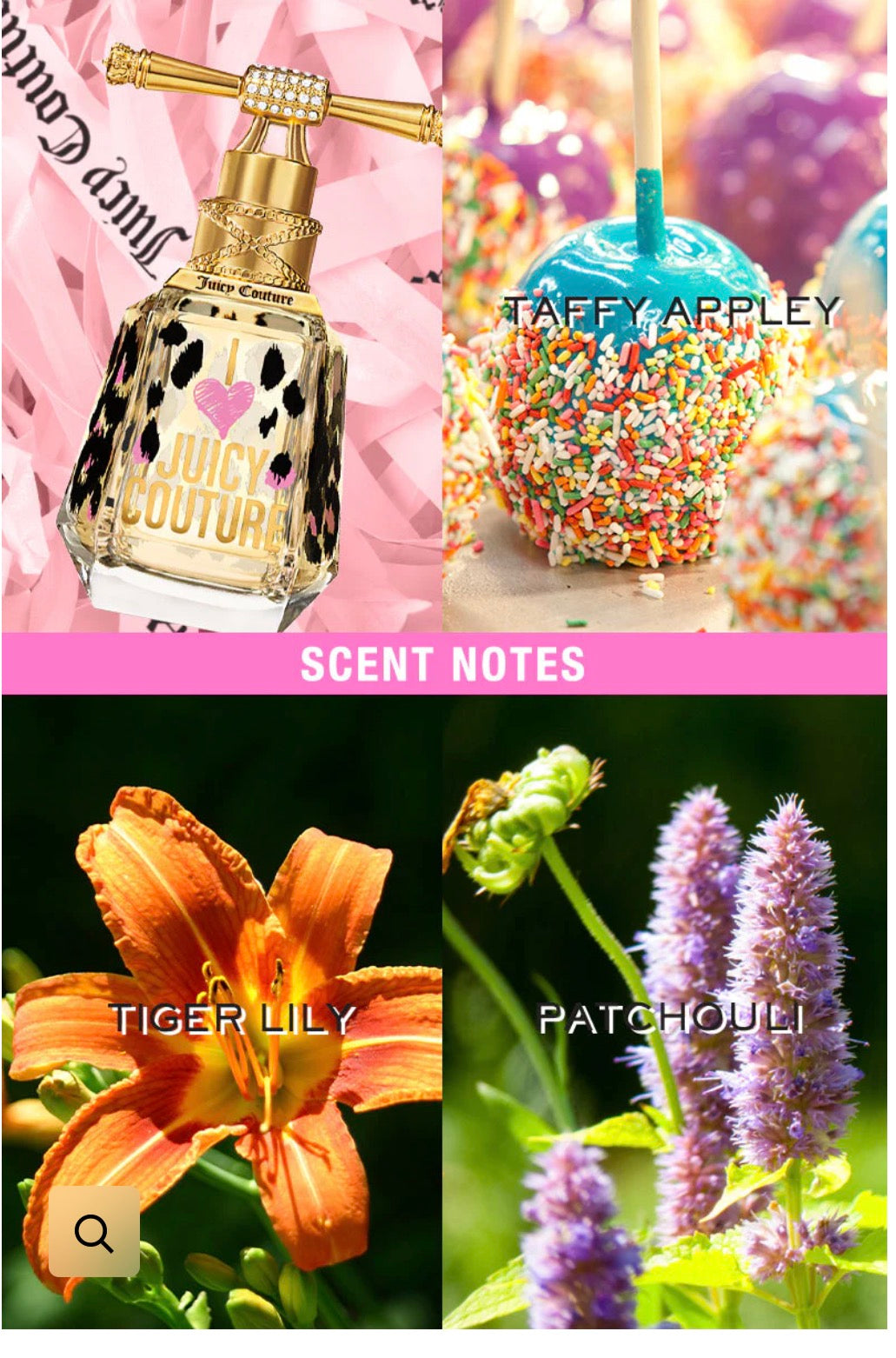 I LOVE JUICY COUTURE EAU DE PARFUM SPRAY, 1.7 OZ