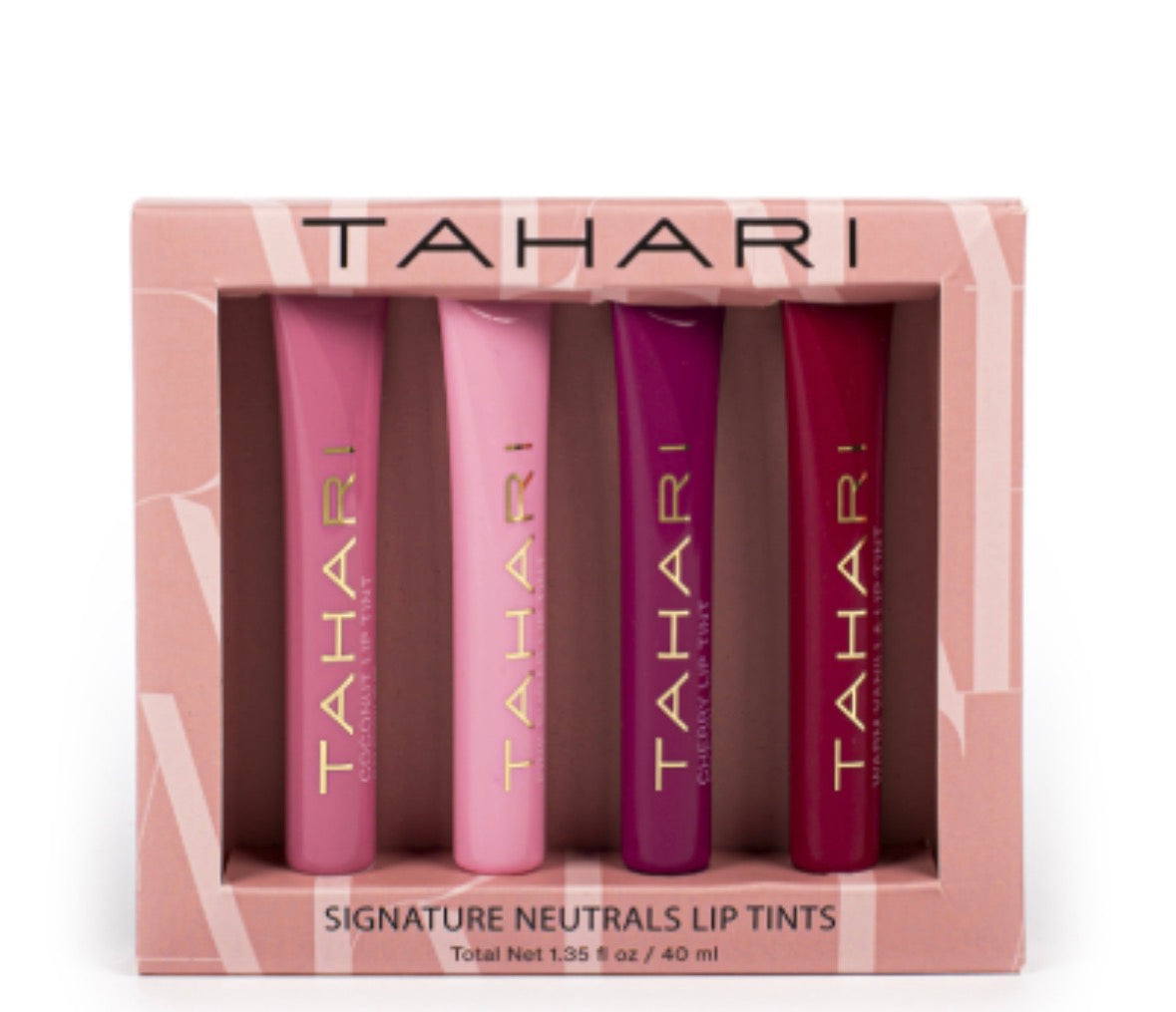 Tahari Signature Neutrals  Lip Tints 4 Pack