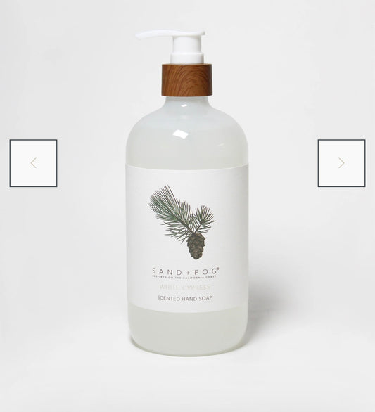 Sand+ Fog White White Cypress 15.7 oz Liquid Hand Soap