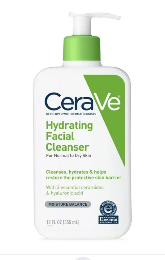 CeraVe Hydrating Facial Cleanser 10oz