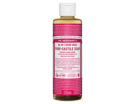 Dr Bronner - Rose Castile Liquid Soap | 236ml