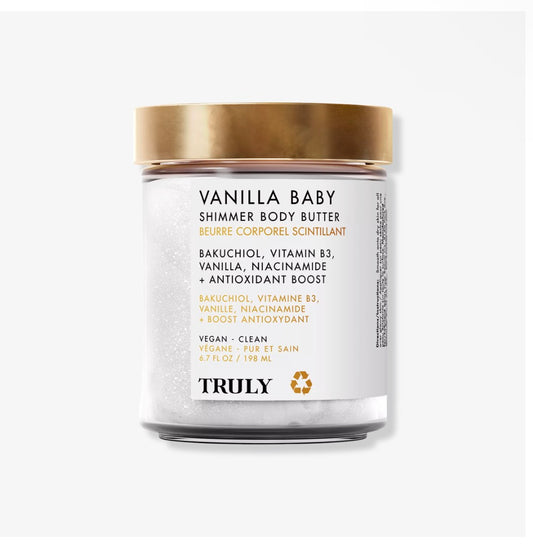 Truly Vanilla Baby Shimmer Body Butter