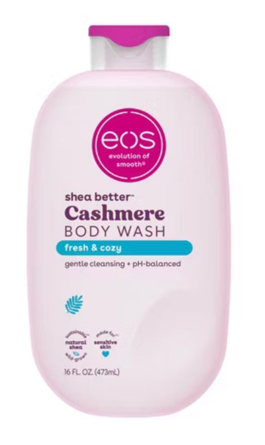 EOS Shea Better Cashmere Body wash Fresh & Cozy