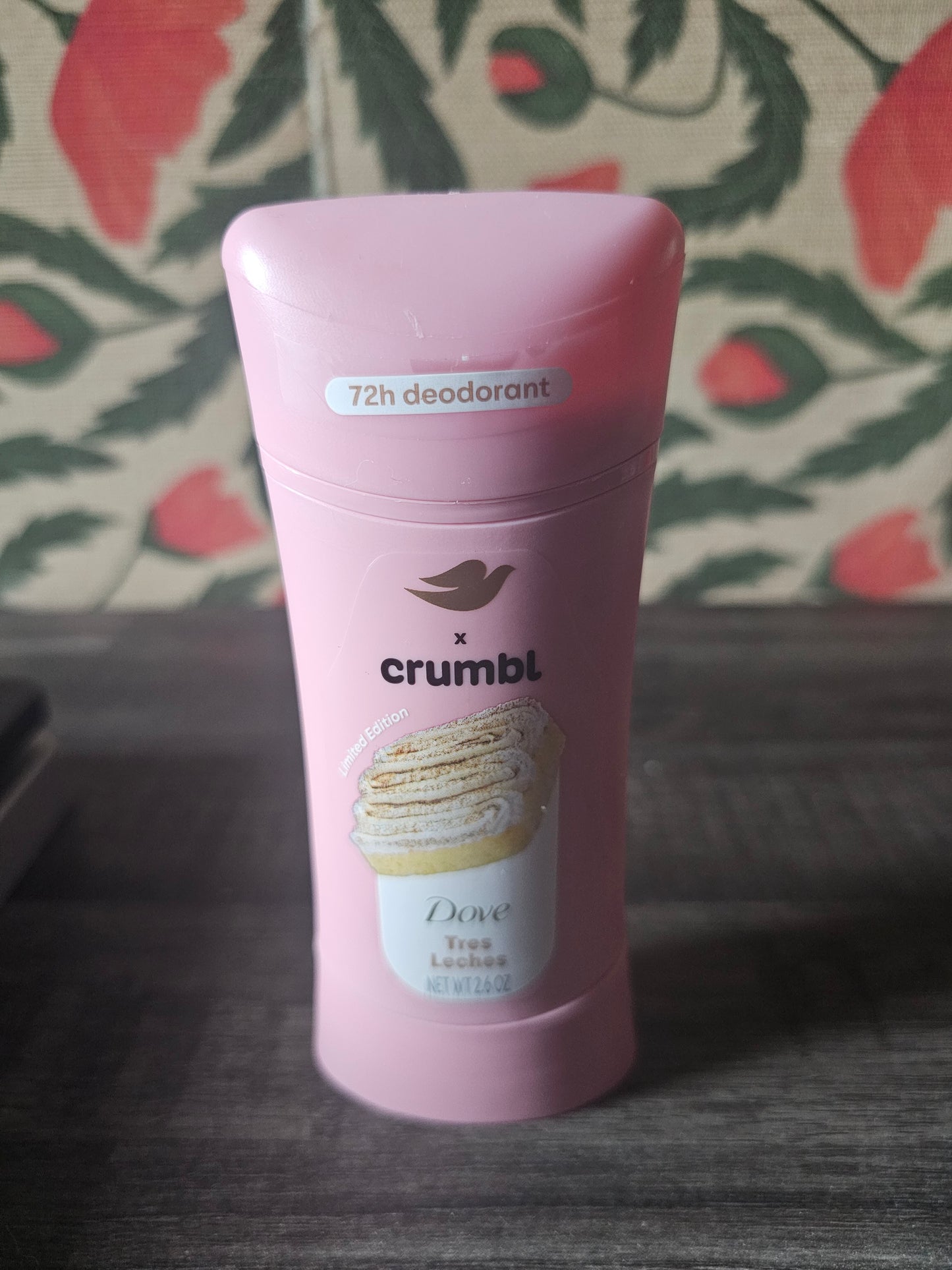 Dove x Crumbl Limited Edition Tres Leches Deodorant